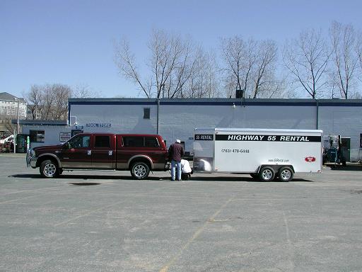 Rental store for TRAILER,B   7X20 ENCLOSED--TALL in Plymouth MN