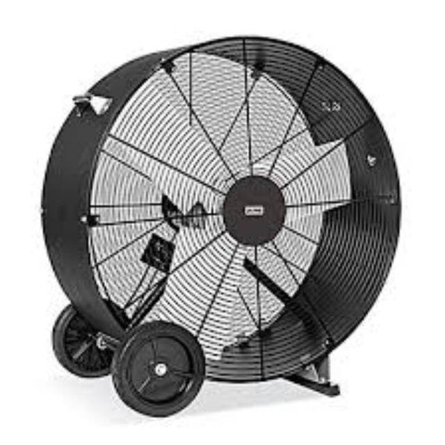 Rental store for FAN, FLOOR 30  WITH WHEELS-BLACK in Plymouth MN